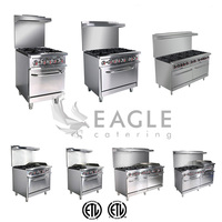 ETL Certificate Approved 48 "Gas Countertop Radiant Charbroiler Commercial Equipment Grill Machine pour Restaurant & Kitchen