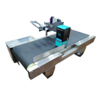 Imprimante jet d'encre de table compacte 2026 la plus récente avec bande transporteuse, écran tactile 5 pouces, impression intelligente flexible de date d'expiration