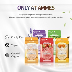 AMMES Kit Pedicure Deluxe Spa 4 in 1 per Alleviare lo Stress, Aroma Istantaneo di Fragola, Set Completo per Pedicure - Product Image 5