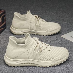 Nam mùa hè thoáng khí Bề mặt lưới thể thao giản dị Giày lưới chống mùi, người lười một chân mang Giày đế mềm màu đen đế mềm - Product Image 4