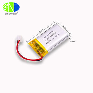 แบตเตอรี่ลิเธียมโพลิเมอร์แบบชาร์จได้ ขนาดเล็กบางเฉียบ 40140 130mAh 3.7V (วัตถุดิบเกรดพรีเมียม) สำหรับบลูทูธ จากโรงงาน - Product Image 1