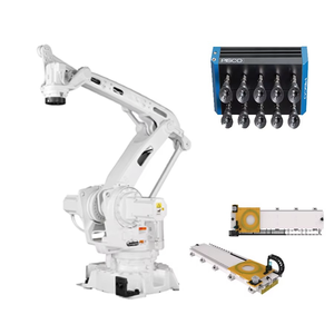 Bras robotique industriel 6 axes <span class=keywords><strong>IRB</strong></span> <span class=keywords><strong>4600</strong></span>-60/2.05 avec torche de soudage et positionneur pour solutions de soudage robotisé - Product Image 3