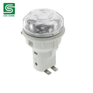 Luz de horno <span class=keywords><strong>G9</strong></span> Socket 300 °C Base de cerámica resistente al calor Cubierta de vidrio para lámpara de horno de microondas - Product Image 4