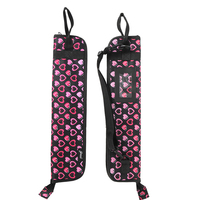 Pochette bandoulière personnalisée et étanche pour baguettes de batterie et brosses de snare, pour la scène musicale et les performances
