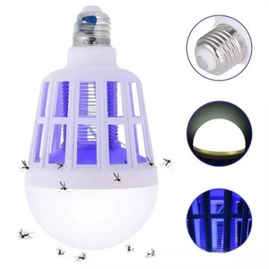 Lámpara Antimosquitos Eléctrica Portátil, Trampa para Moscas, Bombilla Electrónica, Lámpara LED para Interiores y Exteriores, E27 - Product Image 2