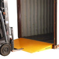 Rampe de conteneur robuste CRN6, plateforme de chargement et de déchargement pour chariot élévateur, pour conteneurs d'expédition standard de 10/20/40 pieds