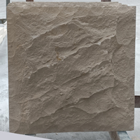 Pierre calcaire beige naturel face fendue pierre calcaire beige revêtement mural empilé pierre