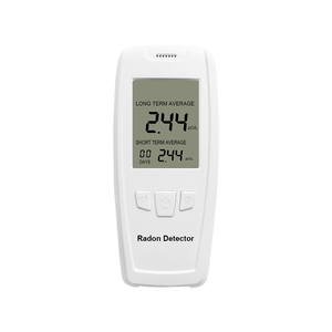 Detector de Radón Digital con Tecnología Iónica, Medición de Radón en Material ABS, Promedio a Largo Plazo, 2 Pilas AAA de 1.5V (Incluidas) - Product Image 6