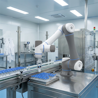 Brazo Robótico Colaborativo TEPKOBOT Cobot DOBOT CR5 de Grado Médico, Brazo Robótico Cobot de 6 Ejes, 5 kg, Brazo de Muestra para Laboratorio ISO