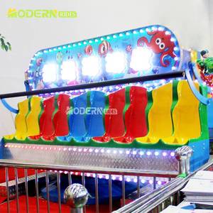 Manèges Double Crazy Wave Miami, manèges à sensations fortes pour parcs d'attractions, centres commerciaux, intérieur/extérieur - Product Image 5