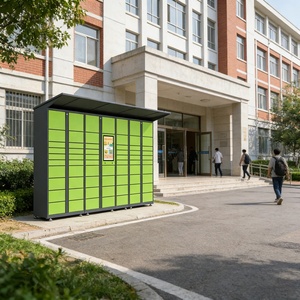 Casier à <span class=keywords><strong>colis</strong></span> pour campus universitaire XinJu, armoire de livraison de <span class=keywords><strong>colis</strong></span> pour étudiants avec fonction de récupération autonome pour le hall de dortoir - Product Image 2