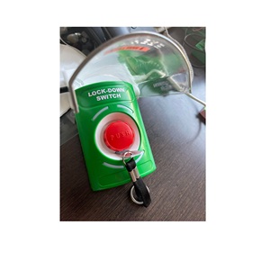 Botón de coacción de emergencia inalámbrico rojo de calidad superior al por mayor personalizable soporte OEM ODM acceso biométrico seguro al aire libre - Product Image 4