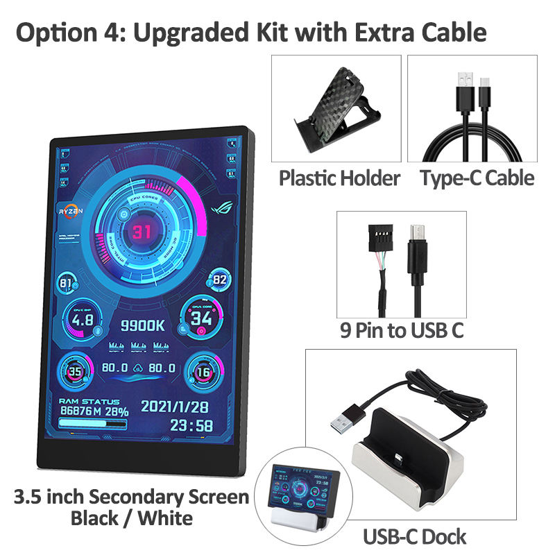 Kit actualizado con cable adicional