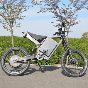 Coolfly工場価格20000ワットサーロンx 20000w 72v Ebike 12000wレイリエンデューロダート電動自転車オートバイシート付き