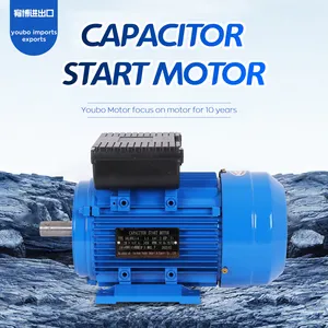 ML8014 220v 0.75hp 0.55kw 1380rpm 50HZ 3 Phase Ac Induction Asynchronous Electrical Motors Cast Iron Cheap Price