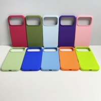 2025 étui en silicone liquide pour iPhone 17 16 Pro Max logo personnalisé étui de protection antichoc pour téléphone portable