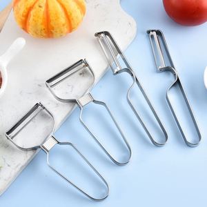 Éplucheur de légumes professionnel en acier inoxydable, éplucheur de pommes de terre manuel, ensemble d'ustensiles de cuisine pour un usage domestique - Product Image 3