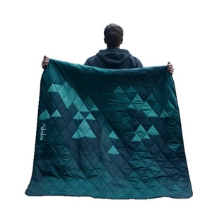 Outdoor Quilted Nylon <b>Blanket</b> Waterproof Warm Camping Wearable Single Size Solid Color Custom Made For Travel <b>Picnics</b> - Product Image 5