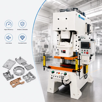 Machine automatique de fabrication de boîtes de jonction électriques modulaires, machine de poinçonnage pneumatique CNC en acier, machine de découpe de tôles métalliques