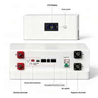 Boîtier de batterie 42U vide 48V 16S avec BMS, écran LCD et chauffage pour système de stockage d'énergie et alimentation de secours