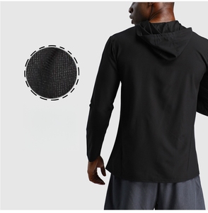 Giacca invernale Hip Hop da uomo personalizzata per il Fitness all'aperto da Jogging sport da calcio con cerniera taglie forti abbigliamento sportivo all'ingrosso - Product Image 5