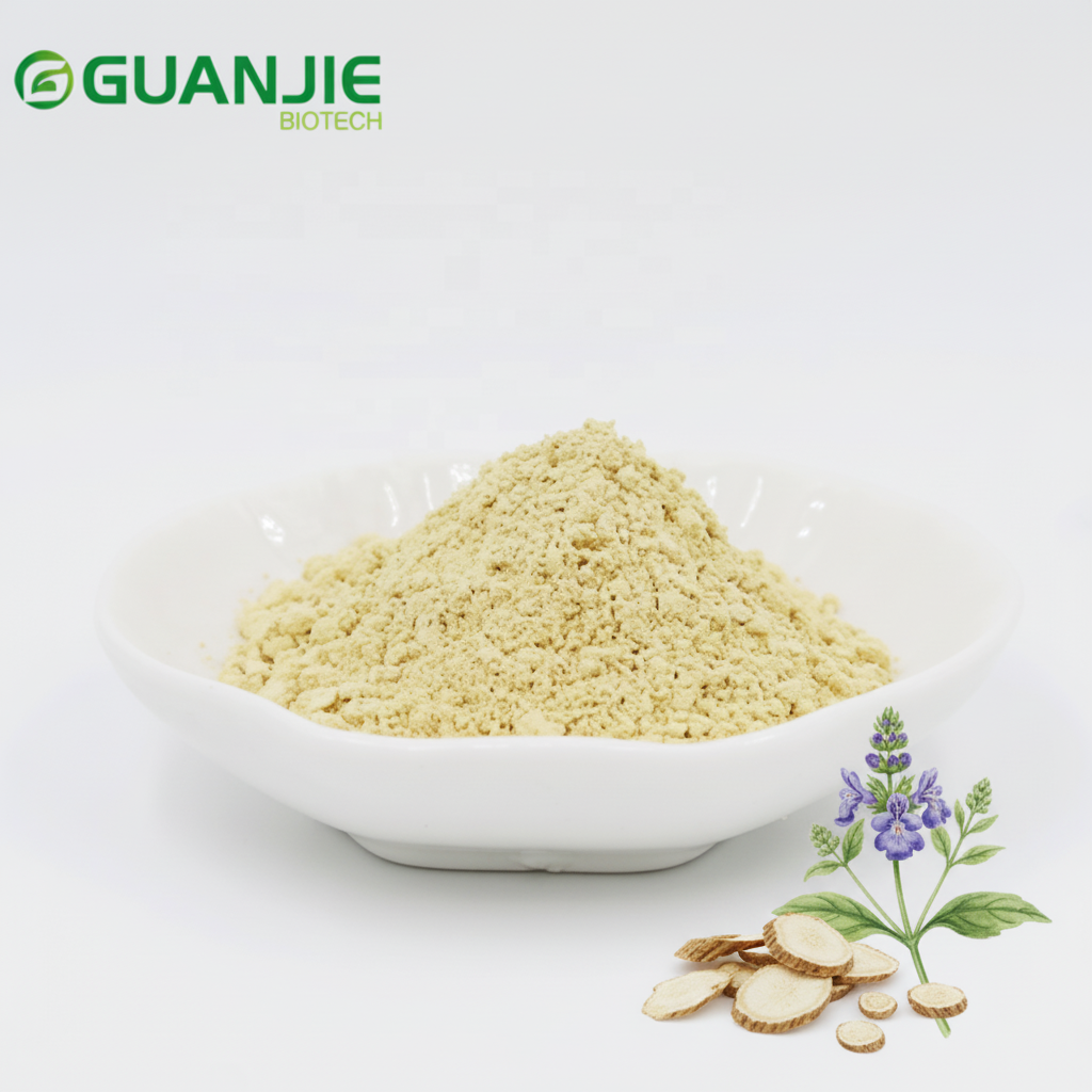 Natural Baicalin 85% Scutellaria Baicalensis Extract For Health & Skin Care