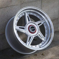 Rines de Aleación Clásicos de Cinco Radios para Autos Clásicos, 17x8.5 8x100/114.3 10x100/114.3, Estilo Vintage, Gran Venta