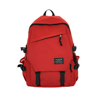 Sac à dos décontracté couleur unie 2026, grande capacité, imperméable et résistant à l'usure, idéal pour les affaires – Nouvelle collection à succès