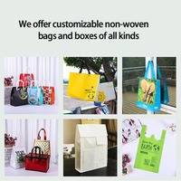 Sacs cadeaux en non-tissé personnalisables pour FBA, prêts à l'emploi, nouveaux designs, Halloween, Noël, 32x25x17, pour l'exportation transfrontalière