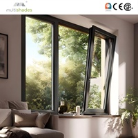 Ventanas y Puertas de Aluminio USA Project: Ventana Panorámica de Piso a Techo con Marco de Aluminio y Vidrio Aislado Fijo