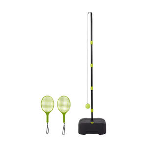 Ensemble d'entraînement de tennis amusant Swing Ball Trainer, équipement d'entraînement de tennis, raquette de tennis, caoutchouc, précision, pratique, rotation, <span class=keywords><strong>Swingball</strong></span> Grip Solo Rebound - Product Image 1