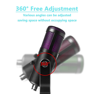 GAM-ME900 RGB 마이크 휴대 전화 라이브 방송을위한 내장 사운드 카드 k 노래 녹음 마이크 키트 - Product Image 6