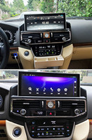 Autoradio Android 13,3 pouces pour Toyota Land Cruiser 200 LC200 2016-2020, CarPlay, navigation GPS, lecteur multimédia stéréo, 4G WiFi