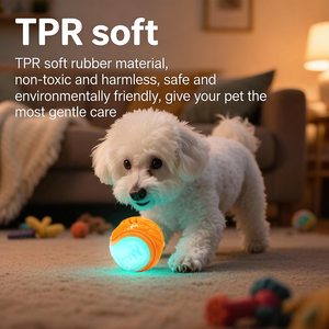 Giocattolo per Cani Luminoso al Buio, Palla Interattiva Dispensatrice di Snack, Giocattolo Galleggiante per Acqua per Cani Aggressivi - Product Image 3