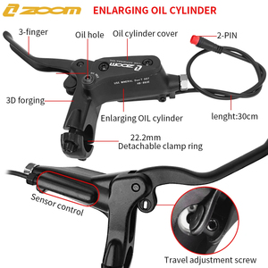 ZOOM HB893E电动MTB自行车4活塞液压制动器 & Escooter 2/3pin/2Y/2A Ebike制动器 - Product Image 5