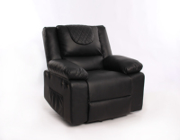 Fauteuil inclinable en cuir moderne avec fonction de chauffage et élévateur électrique pour les personnes âgées