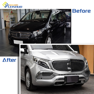 Leishuo fabricación de piezas de automóviles ABS/PP/fibra de carbono faldas laterales W447 Bodykit para Mercedes Body KIT GLS <span class=keywords><strong>Maybach</strong></span> W447 2016 + actualización - Product Image 3