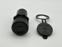 Cargador Rápido de Alta Calidad al por Mayor, USB-A QC 3.0 36W y USB-C PD 60W, Enchufe PD 100W, QC 3.0 Tipo C y Tipo A para Auto y Barco