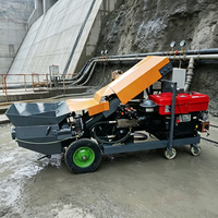 Pompe à béton mobile à faible taux de défaillance pour travaux de coulage de béton de gros volume