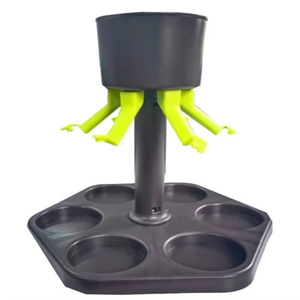 Support de 6 verres distributeurs pour spiritueux, vin, tequila, whisky, bière – Accessoire de bar pour la maison et les fêtes - Product Image 2
