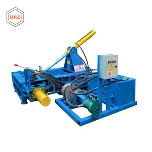 Metal hydraulic baler that saves raw materials