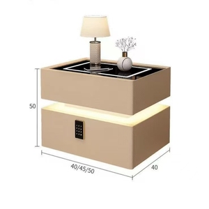 Mesa <span class=keywords><strong>de</strong></span> <span class=keywords><strong>Noche</strong></span> Inteligente <span class=keywords><strong>de</strong></span> <span class=keywords><strong>Diseño</strong></span> Moderno, Multifuncional, con Carga Inalámbrica, <span class=keywords><strong>de</strong></span> Lujo, con Superficie <span class=keywords><strong>de</strong></span> Madera, para Apartamentos y Hoteles - Product Image 6