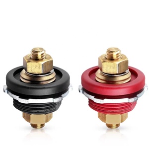 Xe thông qua bảng điều chỉnh pin thiết bị đầu cuối kết nối 3/8 đinh tán màu Đỏ M10 250A pin sạc bài ràng buộc ô tô kết nối - Product Image 4