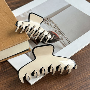 ZiTeng New Style Acetate Claw <strong>Clips</strong> French Style Barrette Hair <strong>Clips</strong> Wholesale Korean Hair Accessories for Women Custom <strong>Clips</strong> - Product Image 6