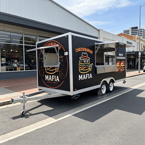 Breakfast Food Trailer Catering Food Trailer 16.5ft Mobile Catering Food Trailer Food Truck Business Food Cart - Product Image 1