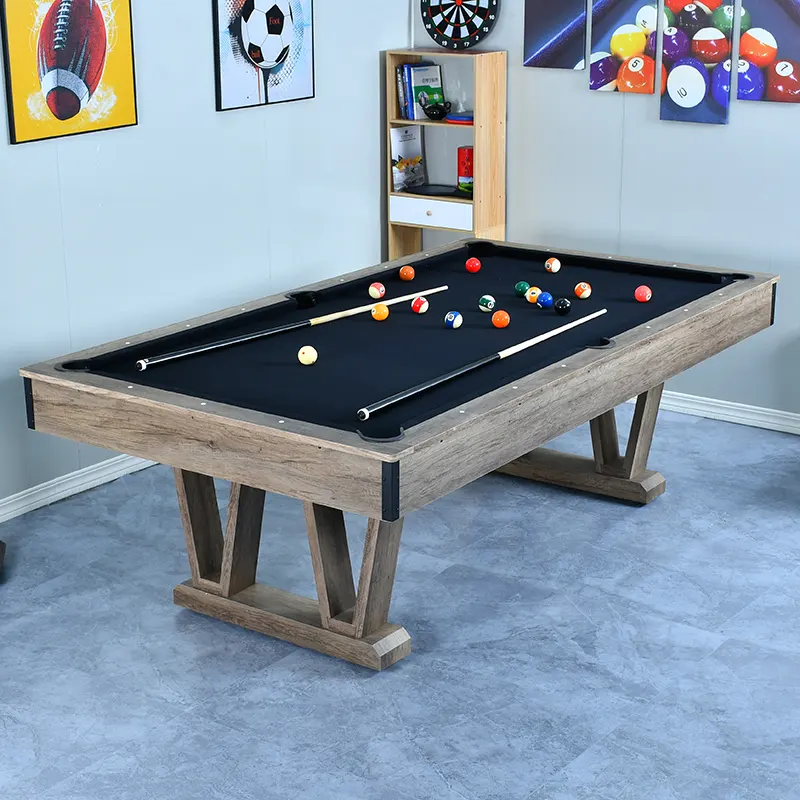 Hochwertiges neues Design 8ft Snooker Pool Billard Spieltisch Moderne Spieltisch TP-9668