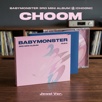 BABYMONSTER 3ème MINI ALBUM [CHOOM] Version Jewel CD Officiel Kpop Corée YGP0777 Tous Âges Coréen