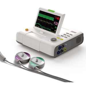 Sistema Portátil de Monitoreo Cardíaco Fetal de Clase II para Uso Materno, Pantalla LCD de 7 Pulgadas, Máquina <span class=keywords><strong>CTG</strong></span> para <span class=keywords><strong>Obstetricia</strong></span> y Ginecología, 1 Año de Garantía - Product Image 2