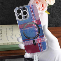 Coque Magnétique Antichoc pour iPhone 17 Pro Max avec Protection d'Angle à Coussin d'Air, Motif Mignon, Pare-chocs Fin en TPU Souple