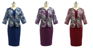Women Business Suits Dress and <b>Jacket</b> Sets Office Ladies Work Wear Clothes Uniform OL Styles - Product Image 5